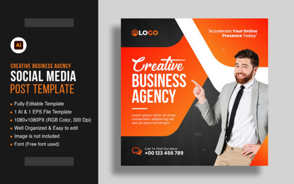 Download Business Social Media Post Template - Premium Resources