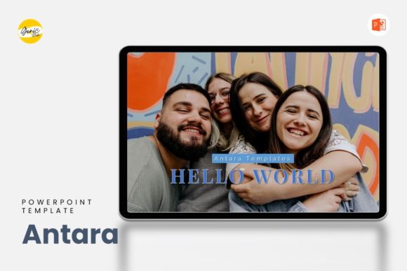 Download Presentation Template - Antara - Premium Resources