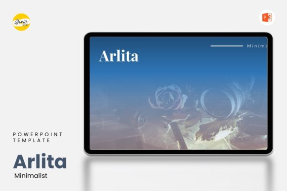 Download Powerpoint Template - Arlita Minimalis - Premium Resources