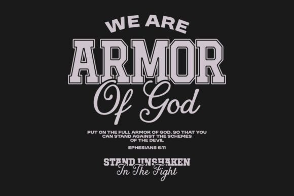 Download We Are Armor of God Urban Typography - Urban Collection