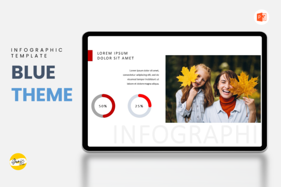Download Presentation Template Infographic - Red - Premium Resources