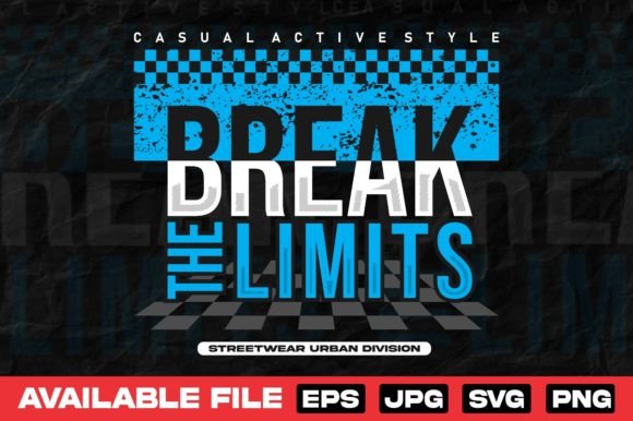 Download Break the Limits Urban T Shirt Design - Urban Collection